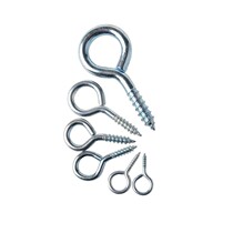 Hook belt ring combination hardware belt hook Rose Yang sheep horn pointed tail hook sheep eye ring self-tapping screw hook direct sales
