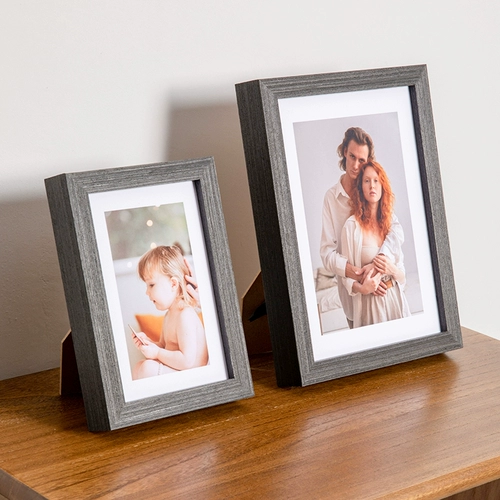 Современная фоторамка из натурального дерева, настенная фотография, фотоальбом, 6 дюймовая, 7 дюймов, 10 дюймов