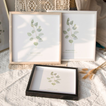 Nordic Minimalist Photo Frame Creative Table Table 33 38 50 framed picture frame hanging wall decoration square frame frame custom