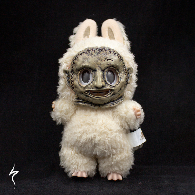 Halloween Costume Party Chainsaw Killer Movie Themed Plush Mask Doll Clothing Accessories