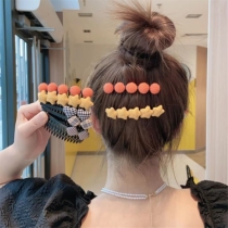 Acrylic hair decorates 9 9M five piece of insertion and combs to break the hair artifact