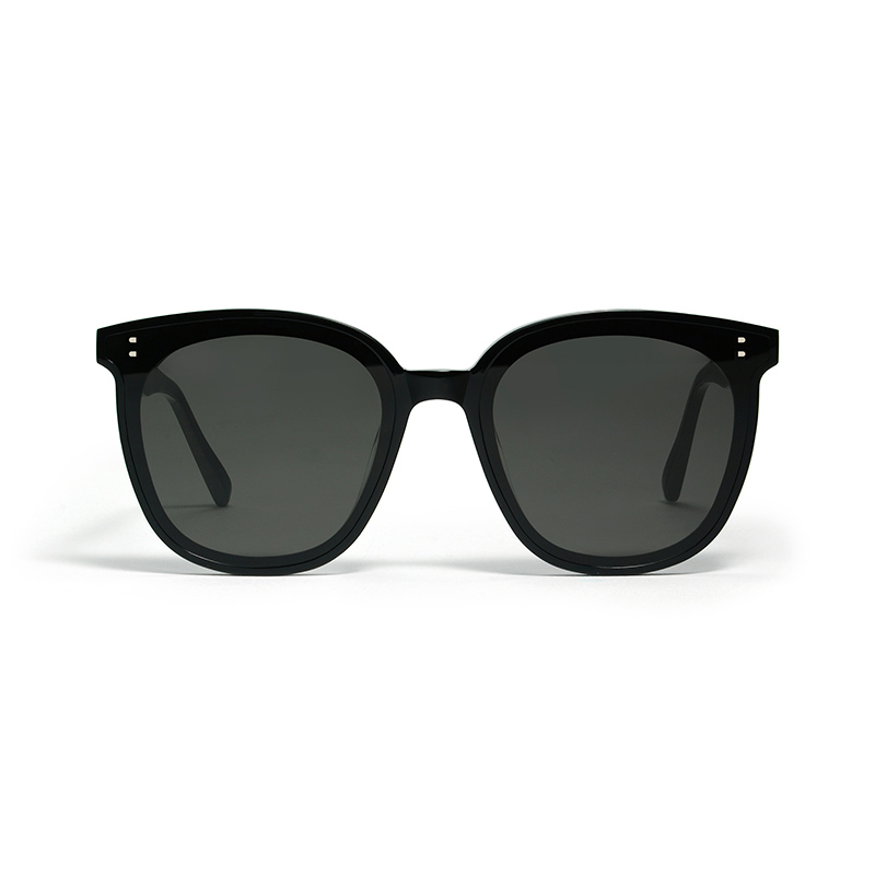 Polarized sun glasses round face anti-ultraviolet GM sunglasses female tide big face thin net red myopia degree retro ins