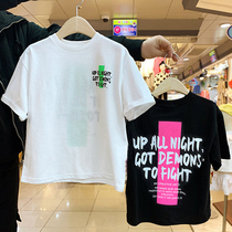 Girls clothing 2021 new wave Korean version of foreign air trendy children printed blouse loose boy short sleeve t-shirt blouse