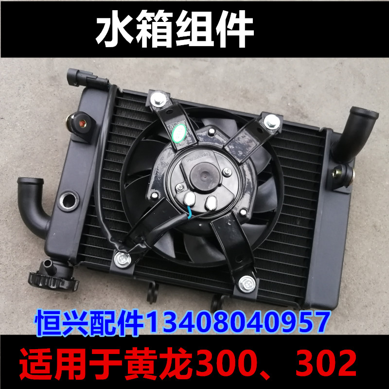 Apply Huanglong B300 BN302 TNT302 Water tank fan component radiator