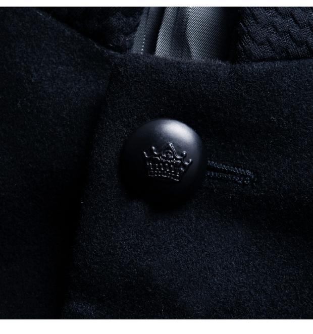 E529. Áo khoác len nam cho nam 87,7% len thẳng ngực công sở áo ấm giản dị 83067 áo jacket nam