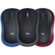 Logitech M186 Wireless Mouse USB Gaming Office Office Office de bureau gauche et droit des mains de puissance symétrique universelle et durable