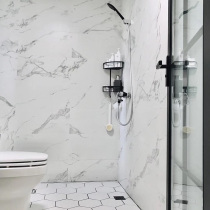 Ronnie Carrara white bathroom tiles Living room dining room cast glaze kitchen wall tiles Marble non-slip floor tiles