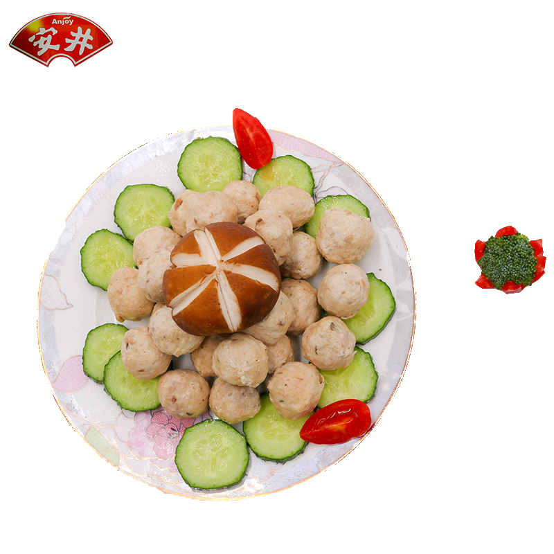 Anjing Mushroom Gun Pill 2 5kg frozen food Spicy Hot Pot food materials Kanto cook frozen pills