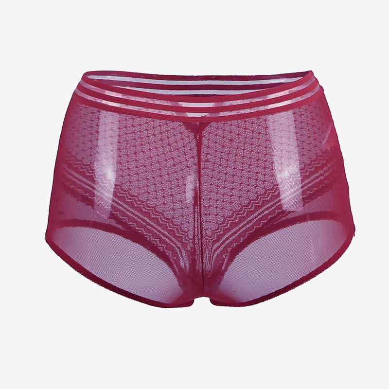 Kích thước lớn đồ lót nữ chất béo mm200 kg eo cao lần mỡ bụng đồ lót cơ thể phần mỏng đầy trong suốt quần lót nam seahorse