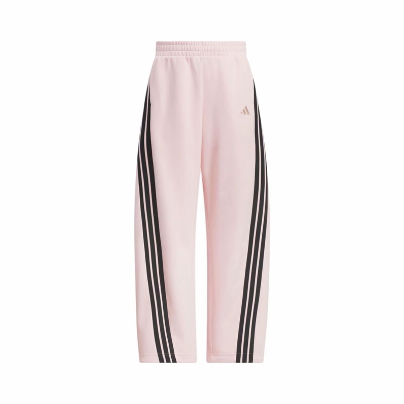 Adidas Three-Stripes Dance Series Outdoor Loose Sports Knitted Casual Pants Women's Model Kb7602 Adidas Three-Stripes Dance Series Outdoor Loose Sports Knitted Casual Pants Women's Model Kb7602
