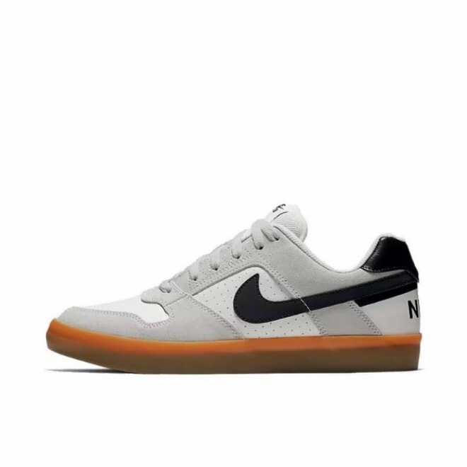 Nike Sb Delta Force Vulc Synthetic Leather Cow Split Leather Sneakers 942237-101
