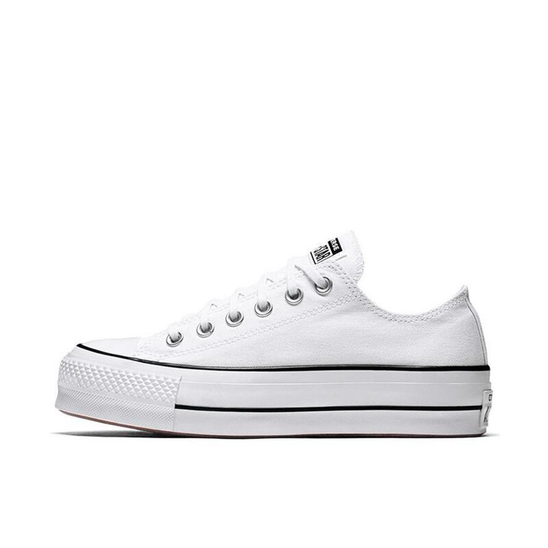 Converse Chuck Thick-Soled Low-Top Canvas Shoes 560251C