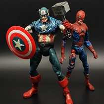 7 inches Captain America Handled Spider-Man Hawk Model Ray Toy Model Shark 2