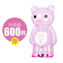 Childrens big piggy bank transparent banknote cartoon savings dual-use mouth piggy bank storage coin childrens can coins