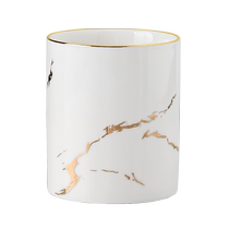 Tai Liu Lian Pen Holder Light Luxury Style Creative Desktop Ornaments Makeup Brush Storage Tube Comb Storage Tube Jar Ceramic 885