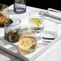 Thai nostalgia ins Wind colorful glass glass glass cold drink water Cup household milk drink cup whiskey Cup 761