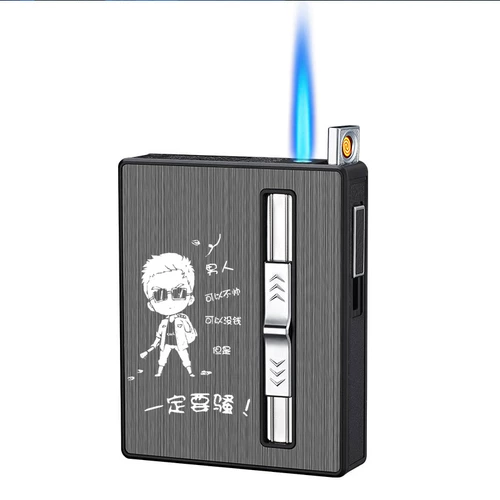 Портсигар с зарядкой, креативная зажигалка