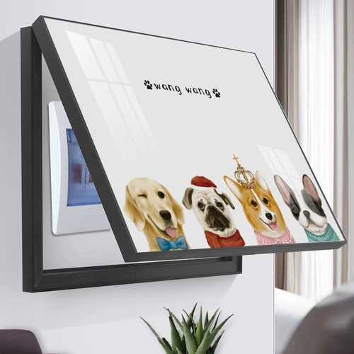 Ящик для измерителя мощности декоративная живопись освободить современную минималистскую коробку распределения мощности мультимедийная электрическая коробочка