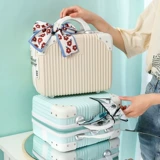 Портативный маленький чемодан, портативная система хранения, коробка, косметичка, 14 дюймов