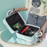 Портативный маленький чемодан, портативная система хранения, коробка, косметичка, 14 дюймов