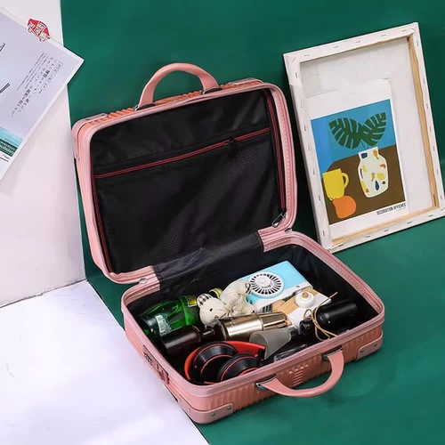 Портативный чемодан, косметичка, делается под заказ, с печатью вашего логотипа, 14 дюймов, 16 дюймов, подарок на день рождения