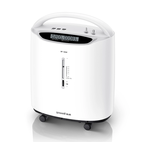 鱼跃 Кислородная медицинская 3 -литровая 3 -литровая 3 -литровая кислородная машина с атомированным небольшим портативным домом пожилой пожилой