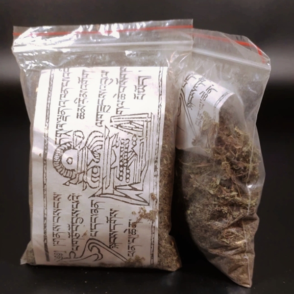 Tibetan Incense Face Powder Vanilla Kangba Grass Kanba Grass Auspicious Grass Fire for New Grass Bags Lhasa Direct Hair Wholesale Price