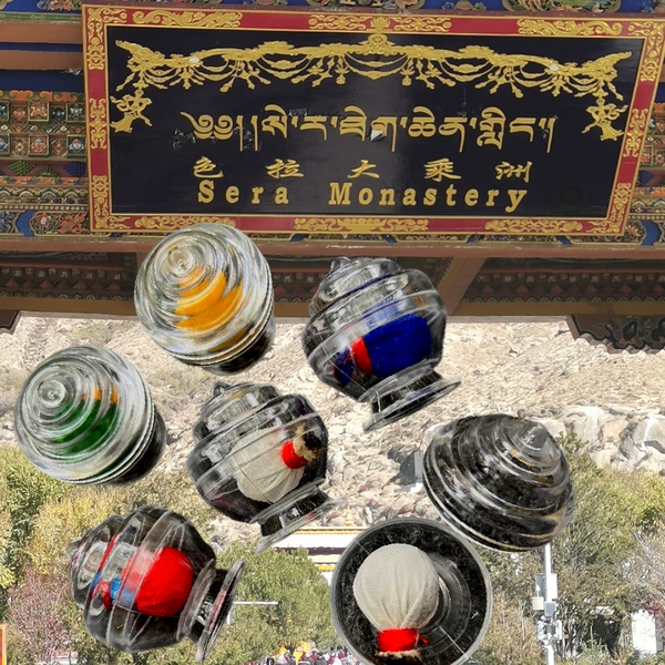 Lhasa Thangka Monastery's Great Treasures, One Box Per Order, Direct Delivery from Lhasa, Minimum Order of 5 Pieces