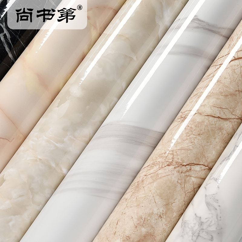 Kitchen Waterproof anti-smoke sticker marble table Dining Room Foci with high temperature resistant furniture Furniture Renovated Stickers