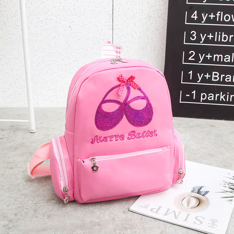 Dance package Children dance Shoulder Bag double shoulder dance Shoulder Bag Children Dancing Bag Double Shoulder Dance Packs of Inprint