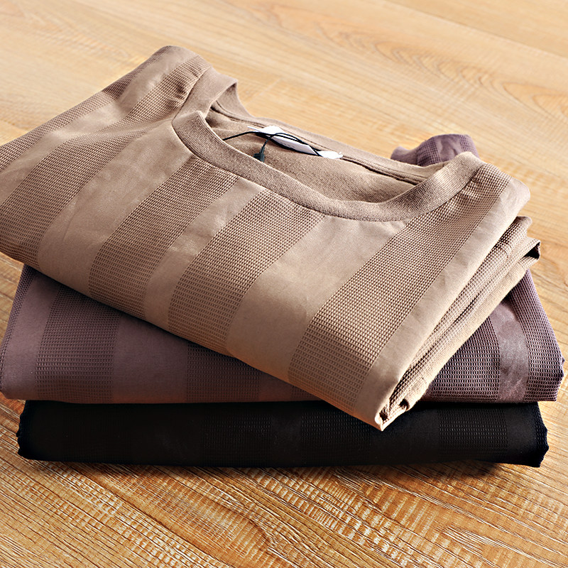 Exclusive clearance Original 79 Now 39 Only 169 pieces splicing fabric men's crew neck loose short sleeve T-shirt 2548