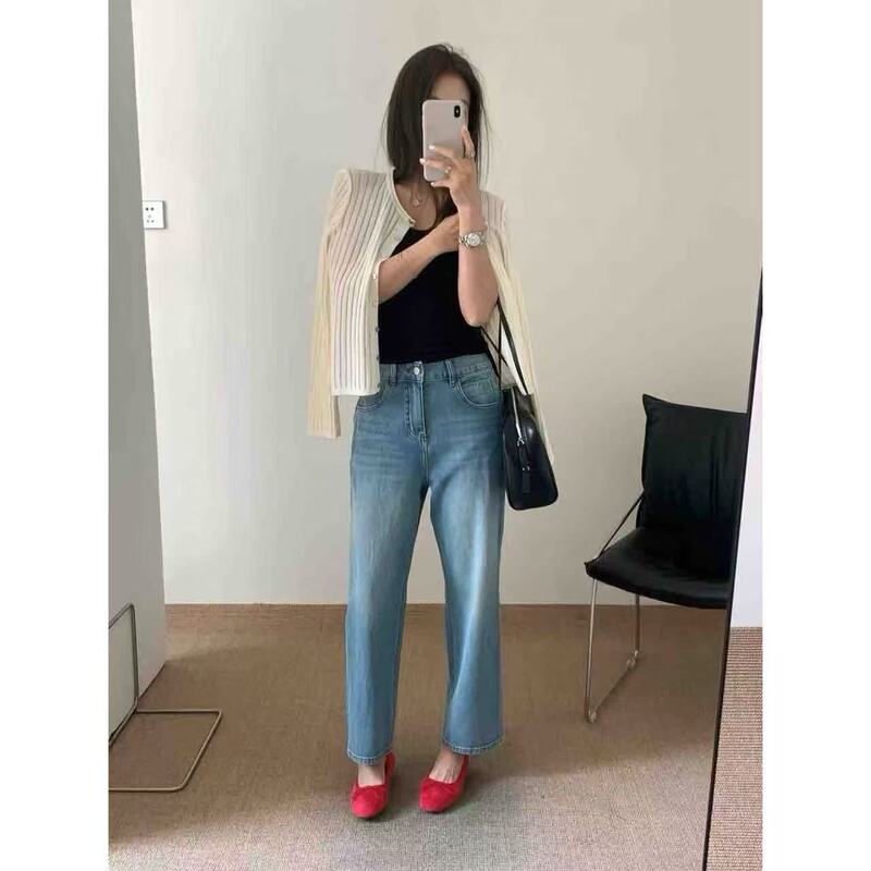 Xibei'Er In-Stock [Star] Special Offer 05.08 Women's Denim Pants 90211-2/-5/-3