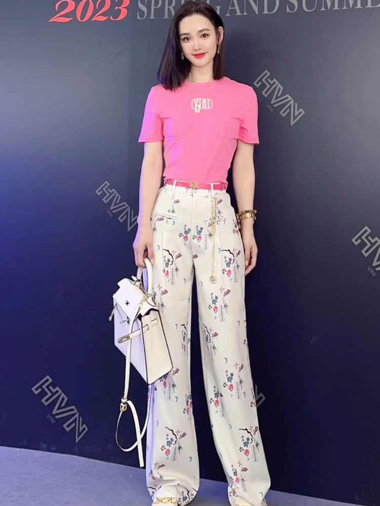 B0934 1190K ĐỒ BỘ NỮ DONREIC NGẮN TAY CẢ BỘ 2 MÓN MÙA HÈ PHỤC CỔ CỔ ĐIỂN HỌA TIẾT HOA THỜI TRANG NỮ G04 SẢN PHẨM MỚI
