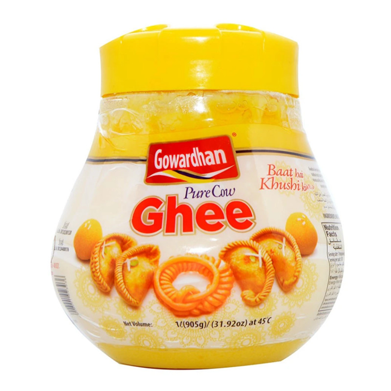 INDIAN FOOD Gowardhan Cow Ghee thick Ghee cream 1KG day hair