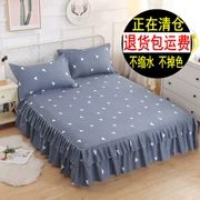 Đơn giản một mảnh giường bedspread váy Simmons giường bảo vệ bụi thiết 1,2m 1.5 / 1.8m tấm trượt - Váy Petti