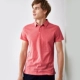 Mr. Cotton Men Mùa thu Mới Đàn ông Cotton Áo sơ mi ngắn tay Polo Màu sắc rắn Áo thun thường xuyên Áo thun nam áo polo sói