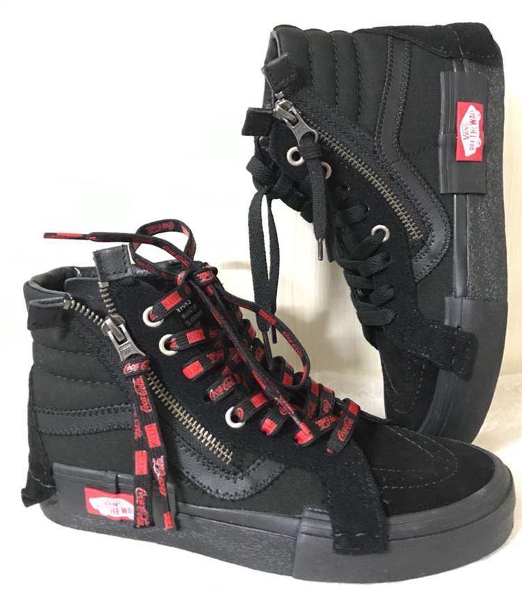 Customized and adapted KITH CocaCola joint Converse 1970 laces for men