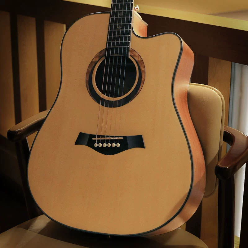 Đàn guitar Yamaha Tido người mới bắt đầu chơi guitar dân gian 40 inch 41 inch học sinh nam và nữ - Nhạc cụ phương Tây