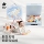 Джакаранда -крупномасштабные зеленые растения в помещении с сеткой, которые высаживают гости, любуясь листьями растений в горшках... mini 0
