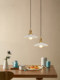 2026 New Model Restaurant Chandelier Three-Head Commercial Ceramic Japanese-Style Storefront Foyer Bedside Bedroom Chandelier Brass