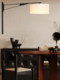 New Chinese Style Wall Lamp for Living Room, Bedroom, Modern Minimalist Corner Sofa, Dining Room, Rotating Left and Right Swing Arm Lamp, Long Arm Wall Lamp