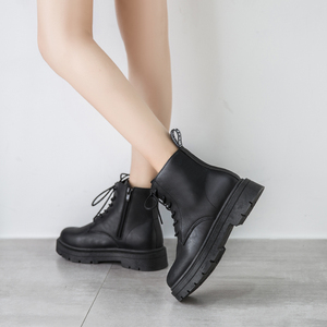 【杨幂同款】厚底帅气机车马丁靴