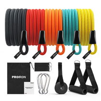 PROIRON tensile rope male and female fitness elastic belt fitness equipment household multifunctional tensile belt resistance belt