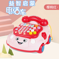 Telephone newborn infant 0-8 years old intelligent music story machine baby learning early education machine children singing 2 boys