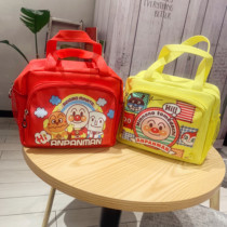 Export Japan bread Anpanman large portable mommy storage bag Childrens cartoon bottle out of the mother and baby bento bag