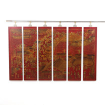 Tomb Sweeping The River Chart Hang Painting Chinese Imitation Old Country Painting Split