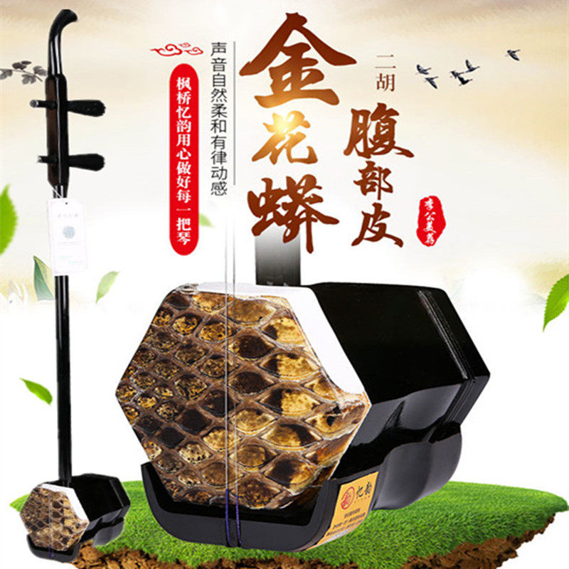 Professional grade Suzhou Black Honolulu Anise Two Springs Hu National Musical Instrument Learning To Play Erquan Erhu Direct Marketing Accessories