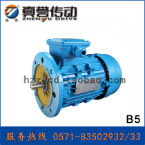 Factory direct sales Zhenyu horizontal 380V three-phase motor Small all copper wire aluminum shell asynchronous motor 0 75kw