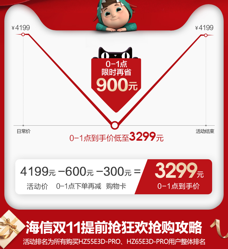 海信 65英寸 4K 高清 智能液晶电视 图2