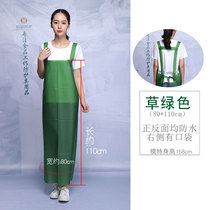 2021 kitchen h room oil-proof waist male Lady adult waterproof apron overalls work clothes aquatic restaurant Restaurant home